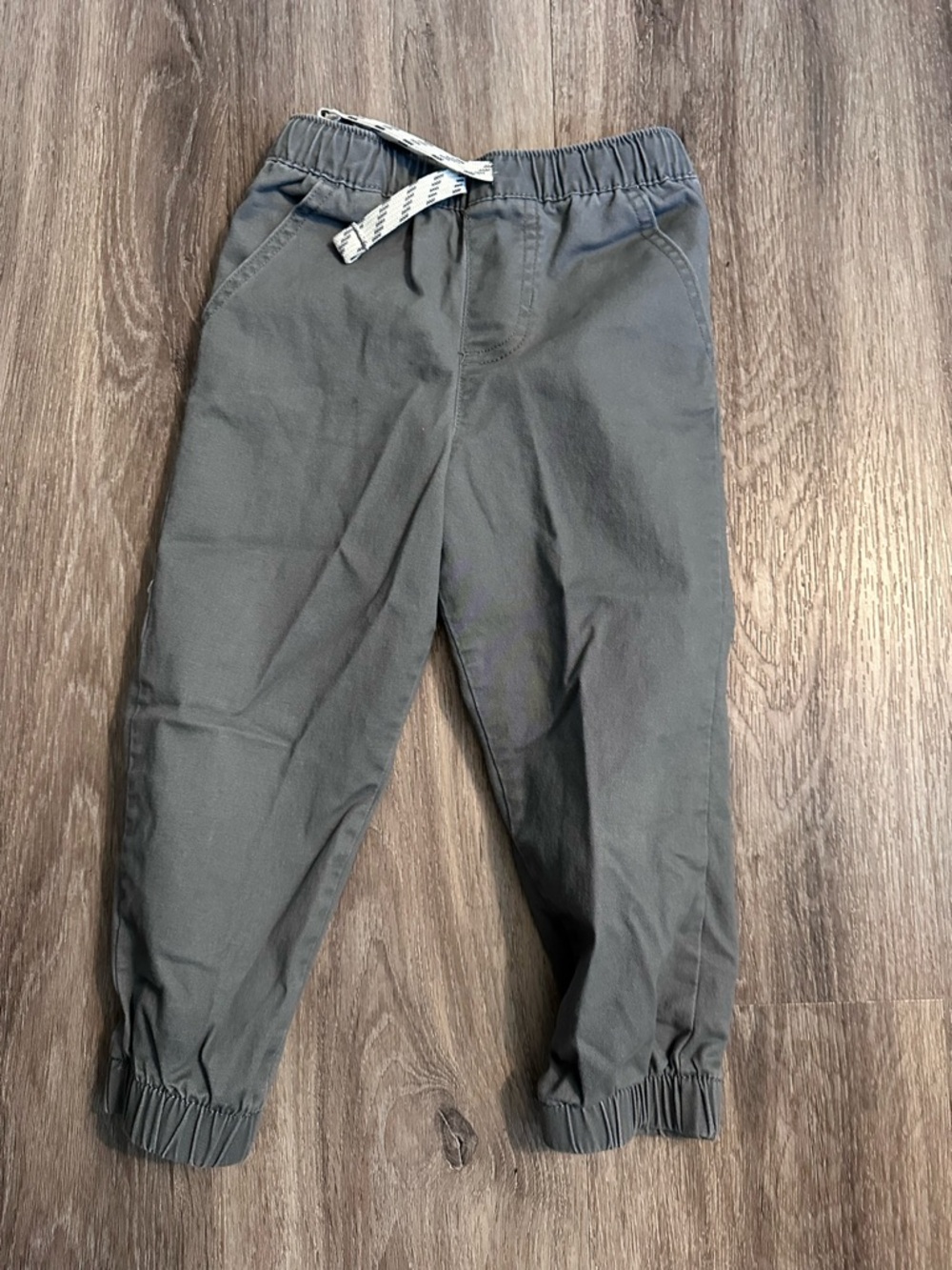 Garanimals Charcoal Gray Kids Jogger Pants with Drawstring